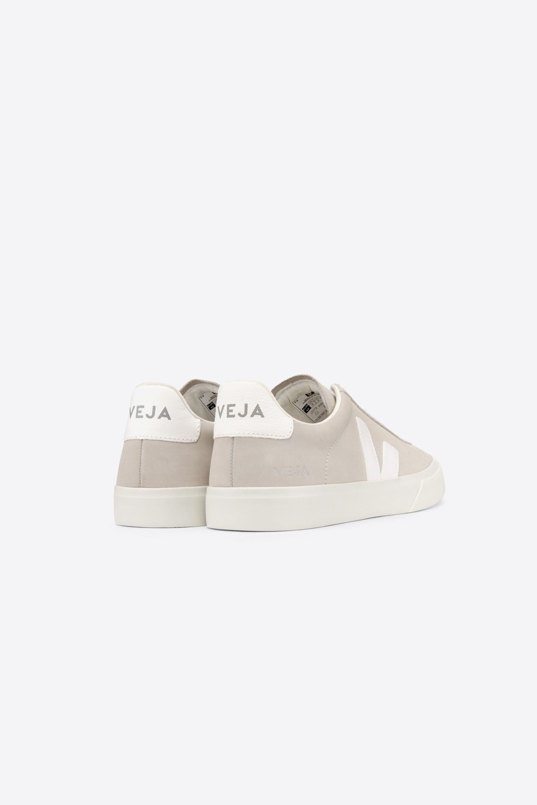 VEJA Mod. CAMPO NUBUCK NATURAL WHITE VEJA Mod. CAMPO NUBUCK NATURAL WHITE