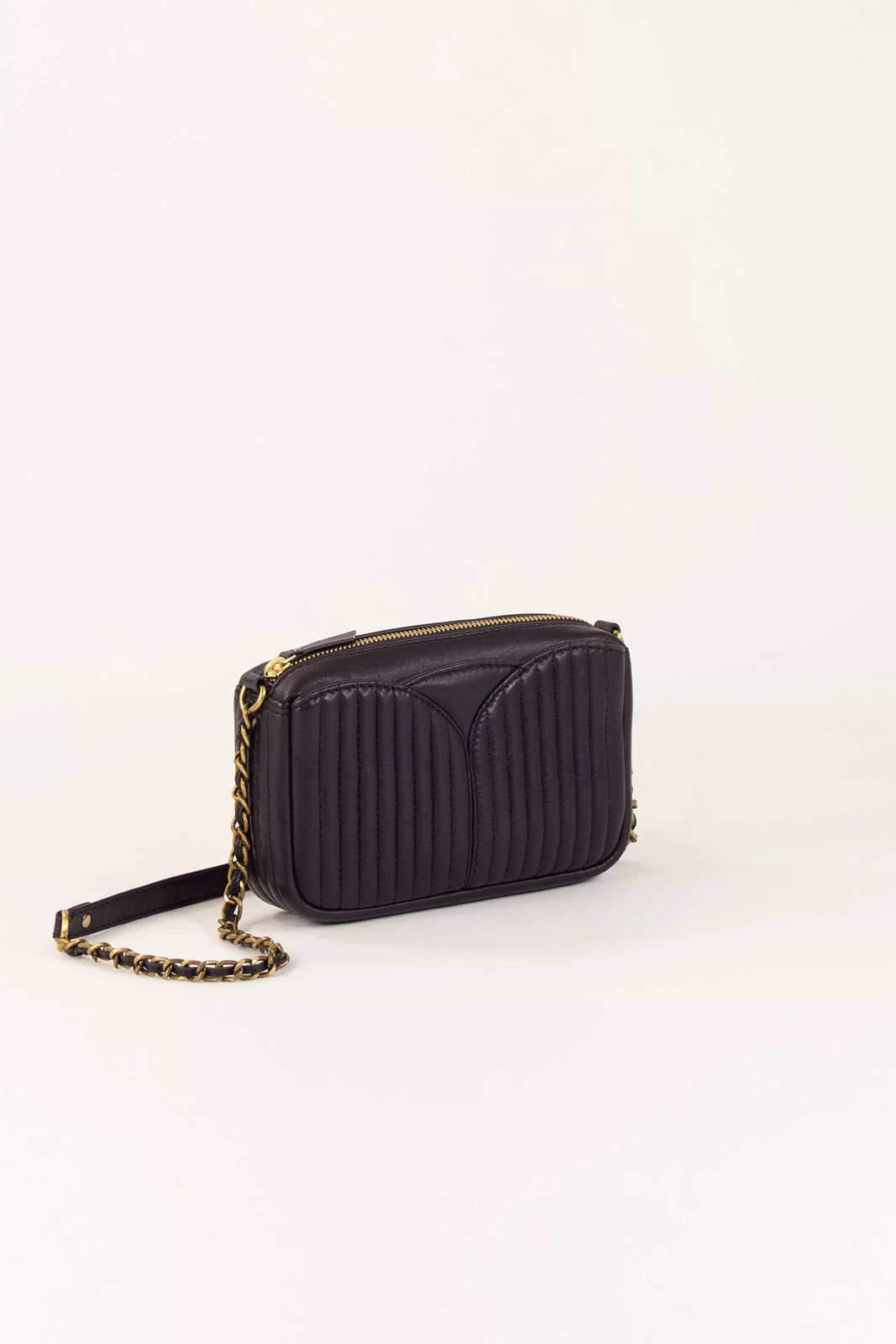 SESSUN Mod. DIVINOU LEATHER BLACK