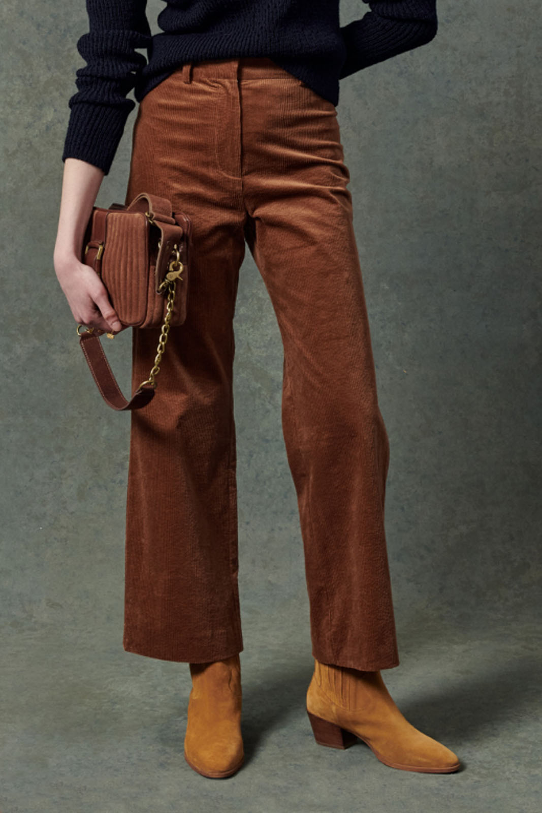 SESSUN Mod. CHARLIE LEATHER BROWN