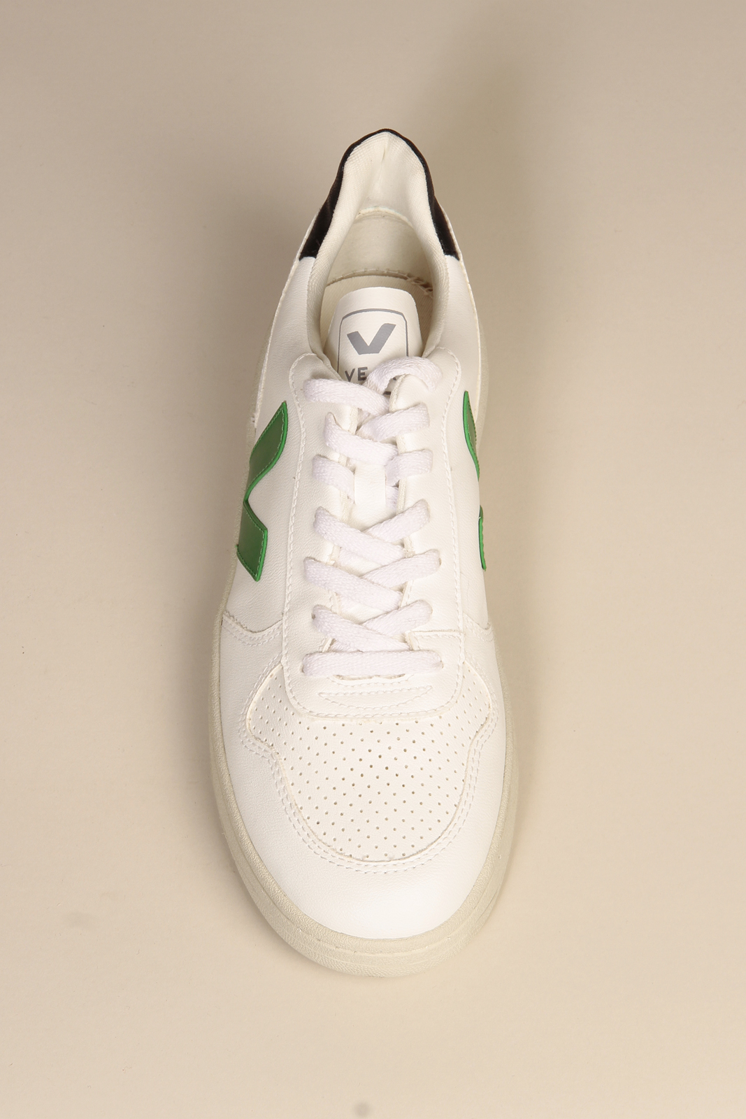 VEJA Mod. V10 BASTILLE CWL WHITE EMERAUDE BLACK