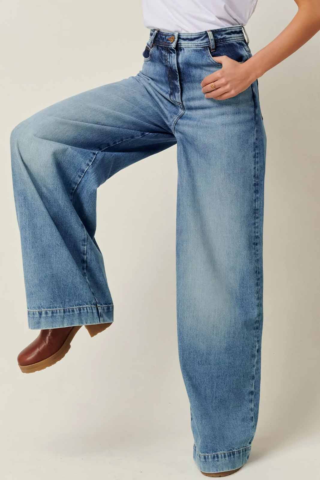SESSUN Mod. CAPTAIN DENIM VINTAGE BLUE