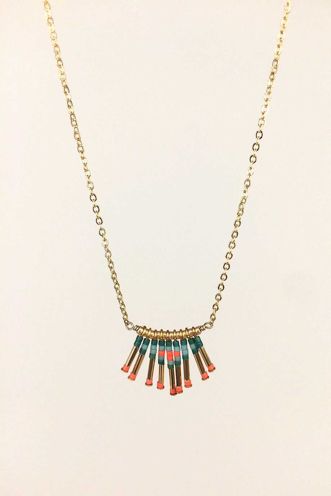 COLLIER QUETZAL VERT COLLIER QUETZAL VERT
