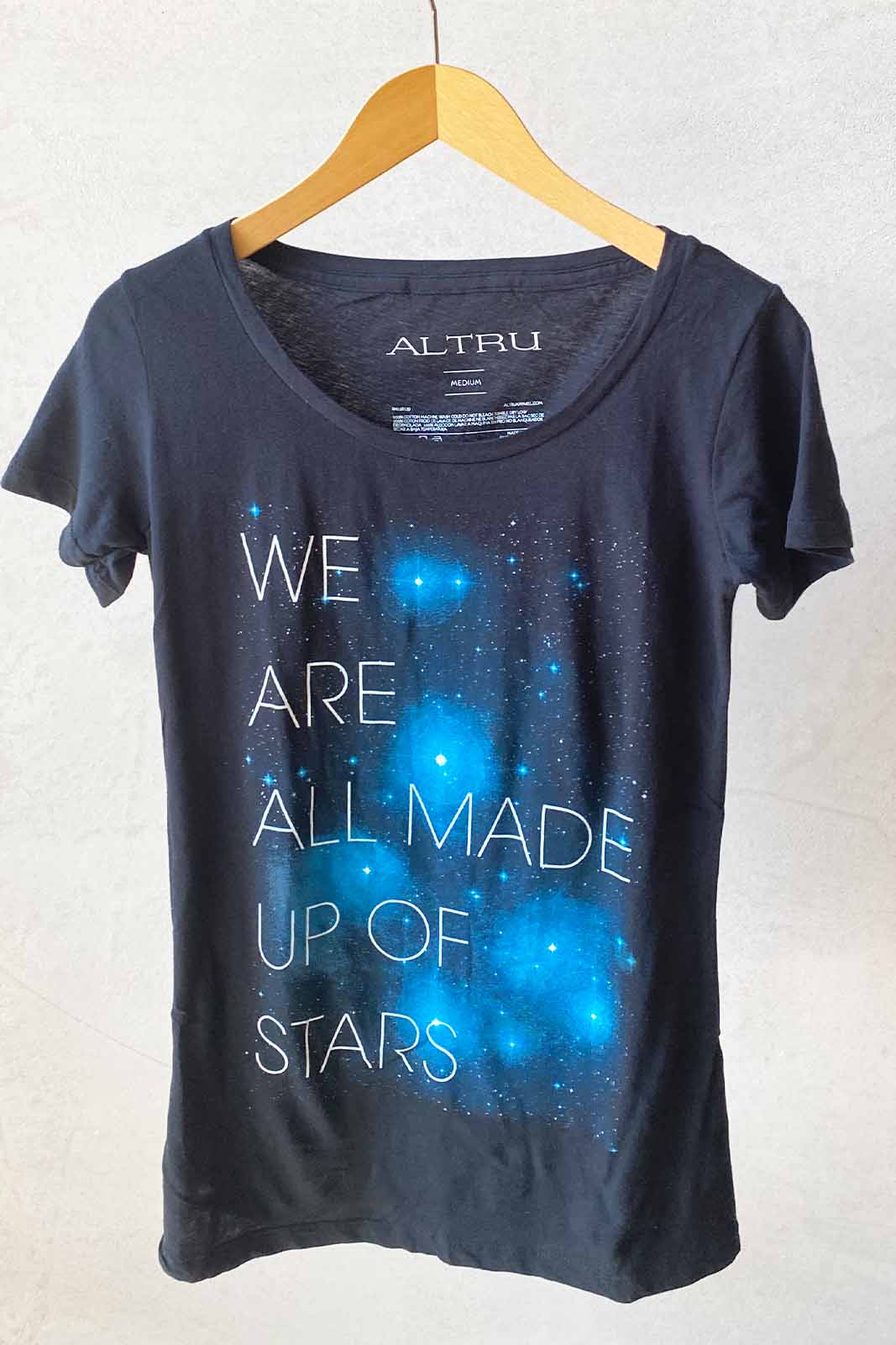 ALTRU Mod. WE ARE ALL MADE UP OF STARS BLACK