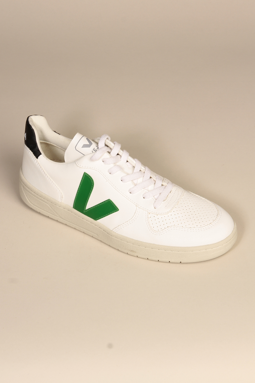 VEJA Mod. V10 BASTILLE CWL WHITE EMERAUDE BLACK