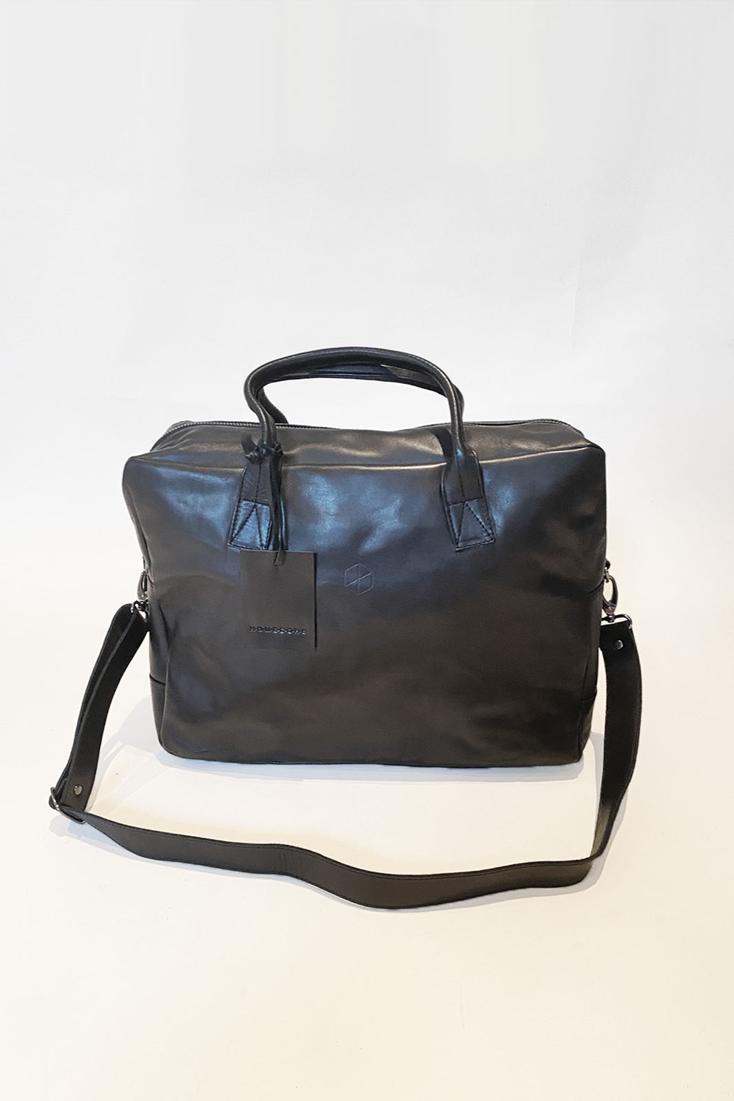 HOMECORE Mod. WEEKEND CASE BLACK LEATHER HOMECORE Mod. WEEKEND CASE BLACK LEATHER