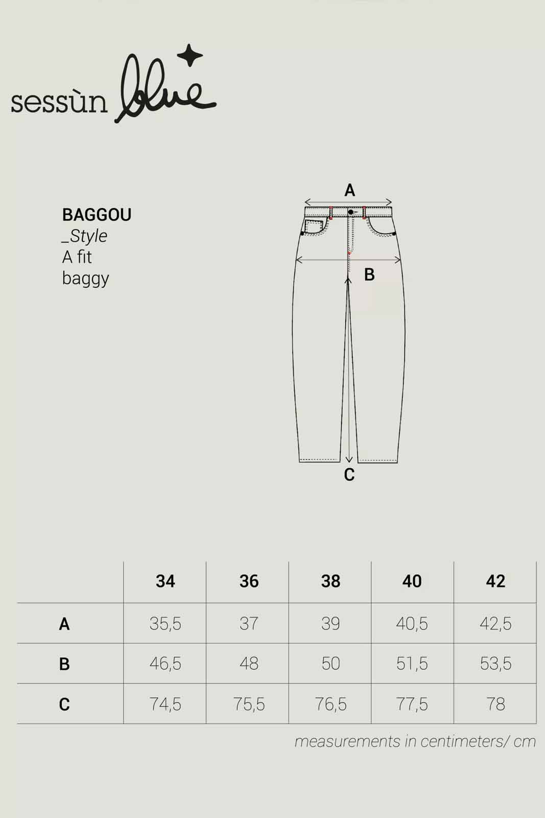 SESSUN Mod. BAGGOU MID GREY