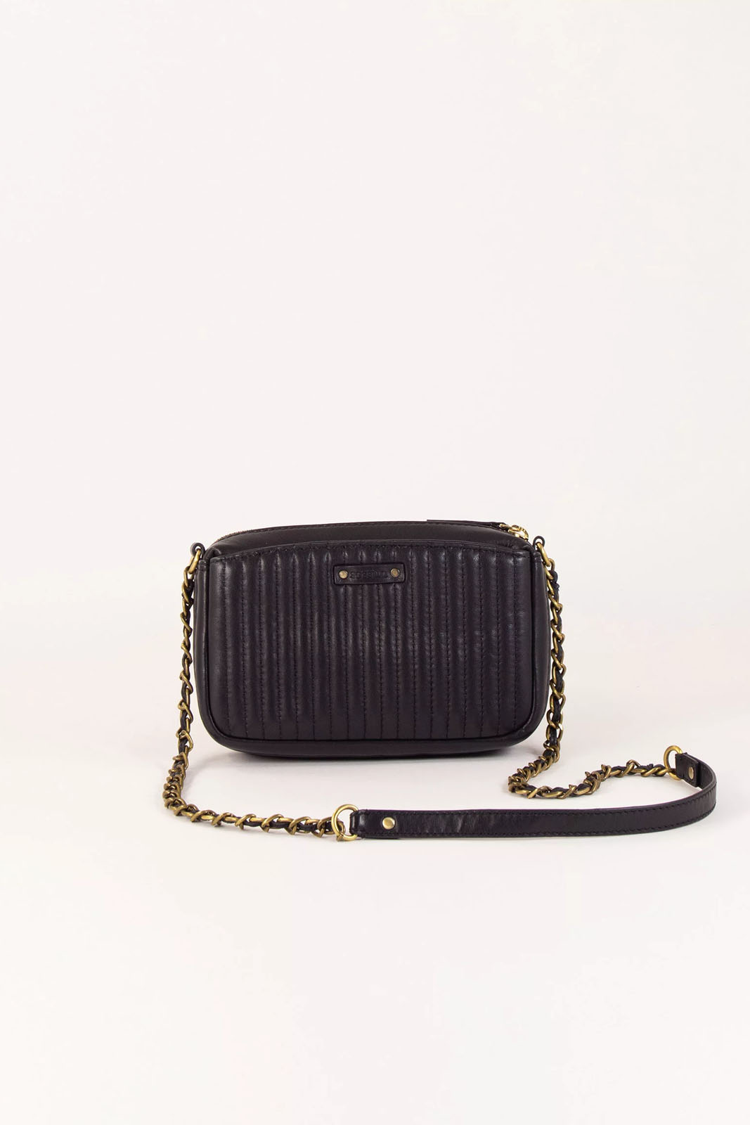 SESSUN Mod. DIVINOU LEATHER BLACK