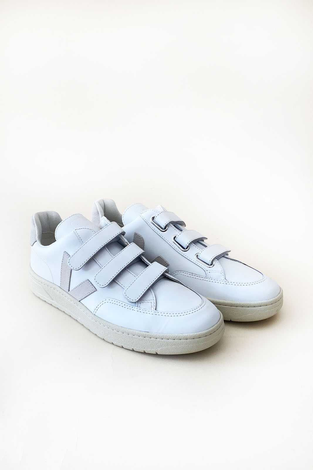 VEJA Mod. V LOCK LEATHER EXTRA WHITE NATURAL VEJA Mod. V LOCK LEATHER EXTRA WHITE NATURAL