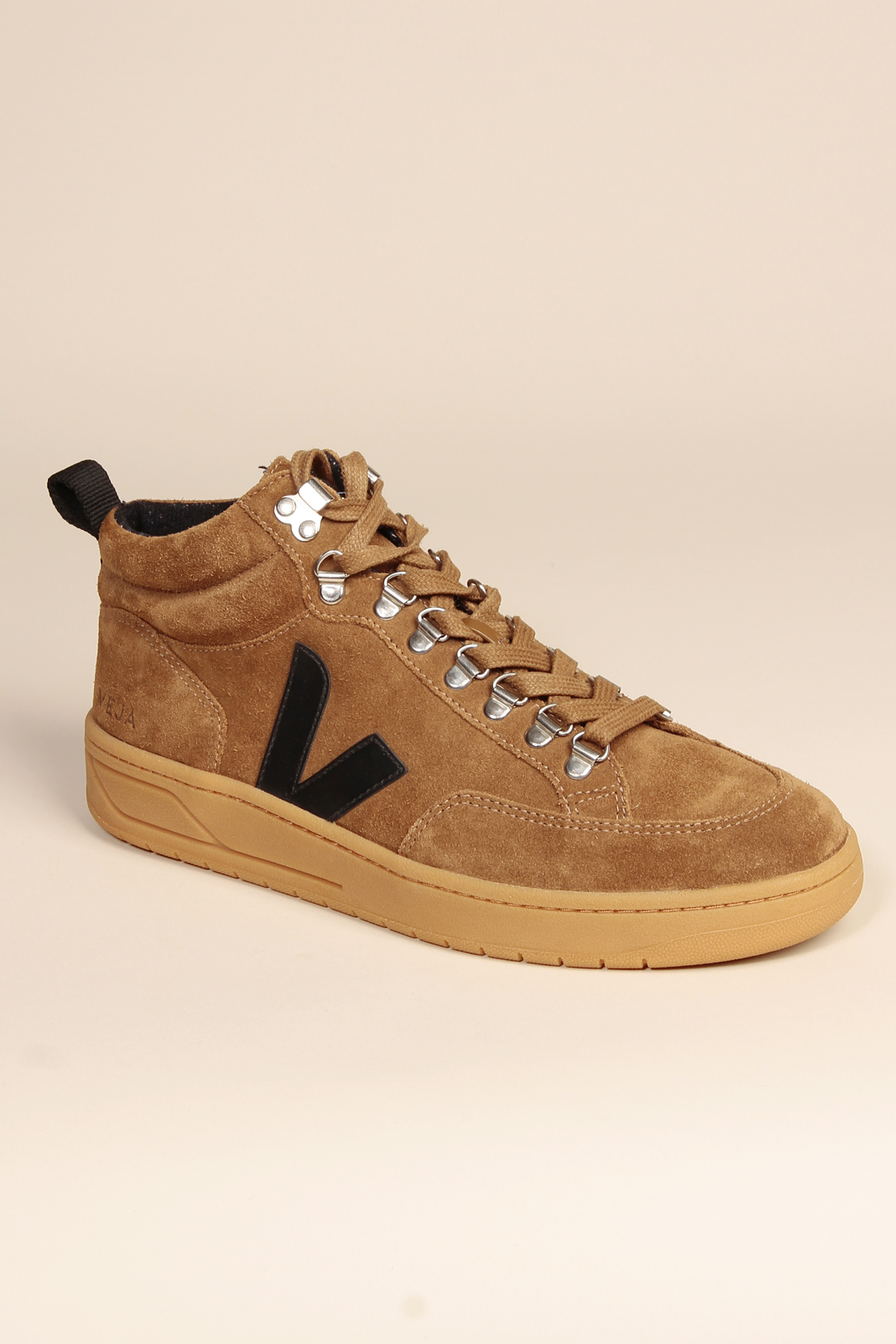 VEJA Mod. RORAIMA SUEDE BROWN BLACK NATURAL