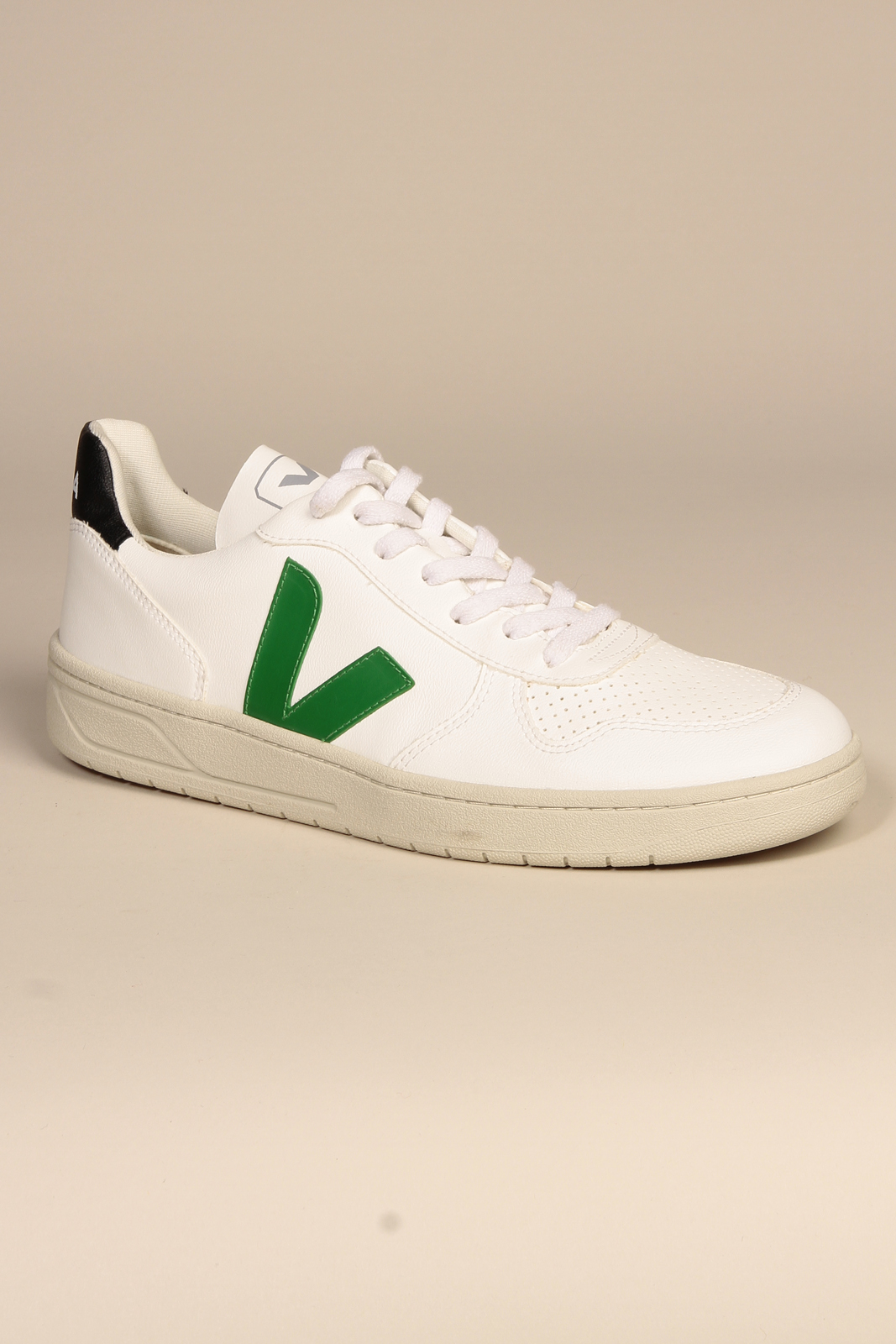 VEJA Mod. V10 BASTILLE CWL WHITE EMERAUDE BLACK