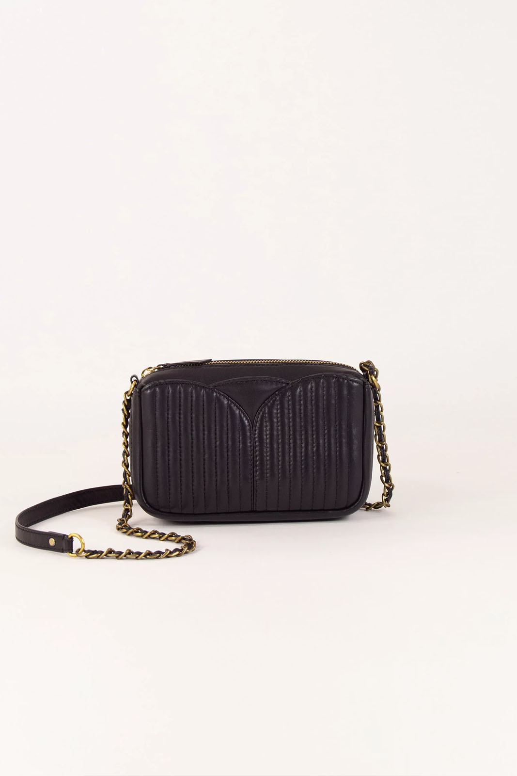 SESSUN Mod. DIVINOU LEATHER BLACK
