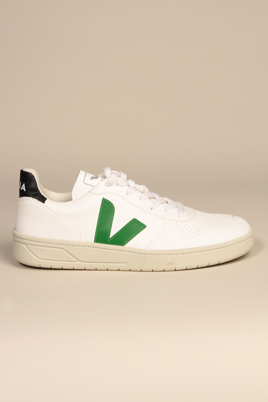 VEJA Mod. V10 BASTILLE CWL WHITE EMERAUDE BLACK