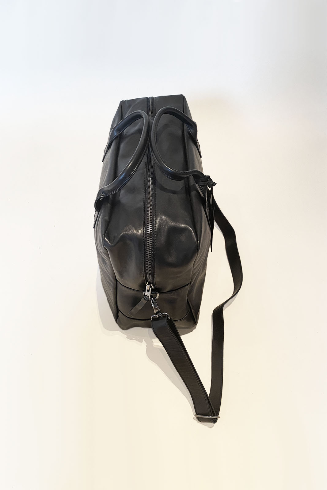 HOMECORE Mod. WEEKEND CASE BLACK LEATHER
